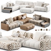Monza Modular Sofa Meroni  Colzani
