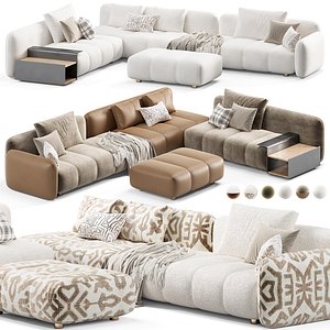 Monza Modular Sofa Meroni  Colzani