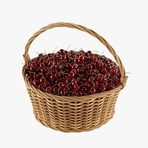Cherries in Basket