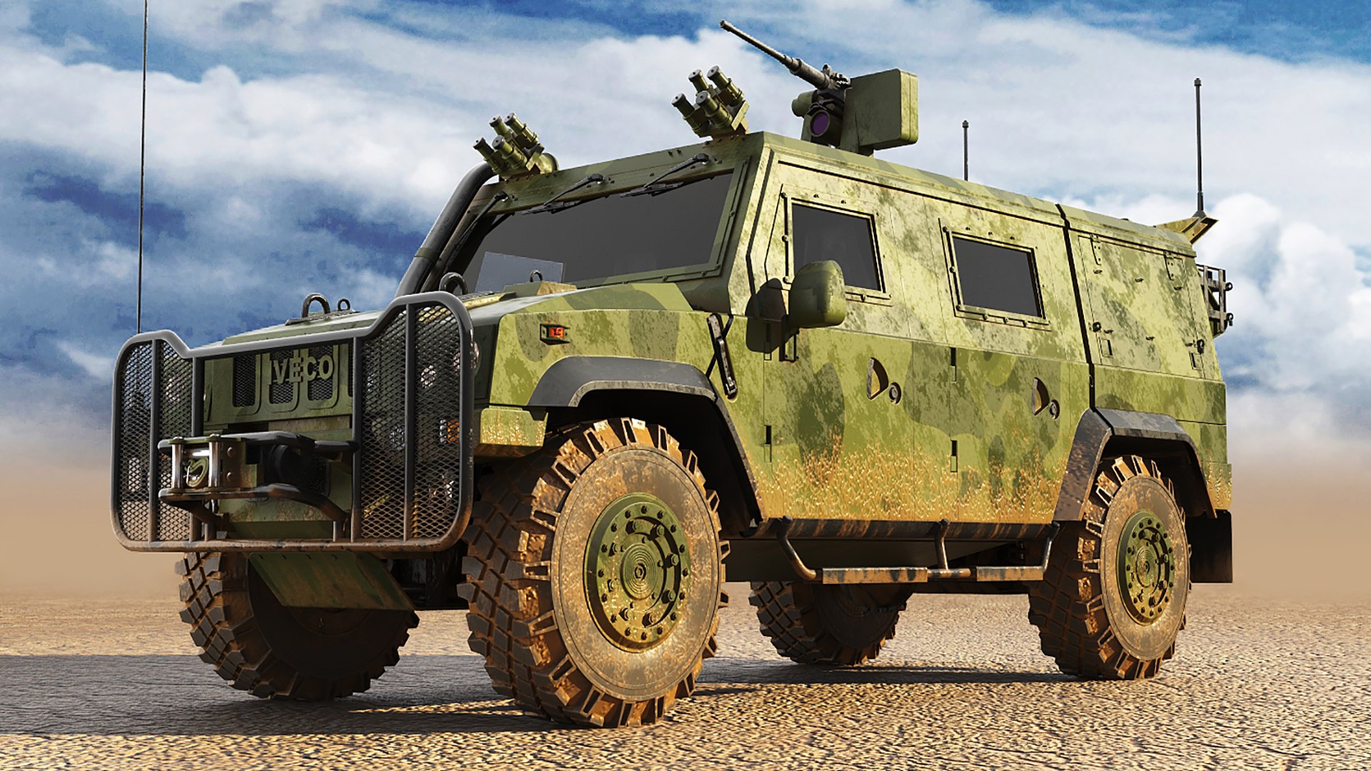 Бронемашина Iveco LMV