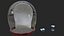 NASA Apollo 11 Bubble Helmet 3D model