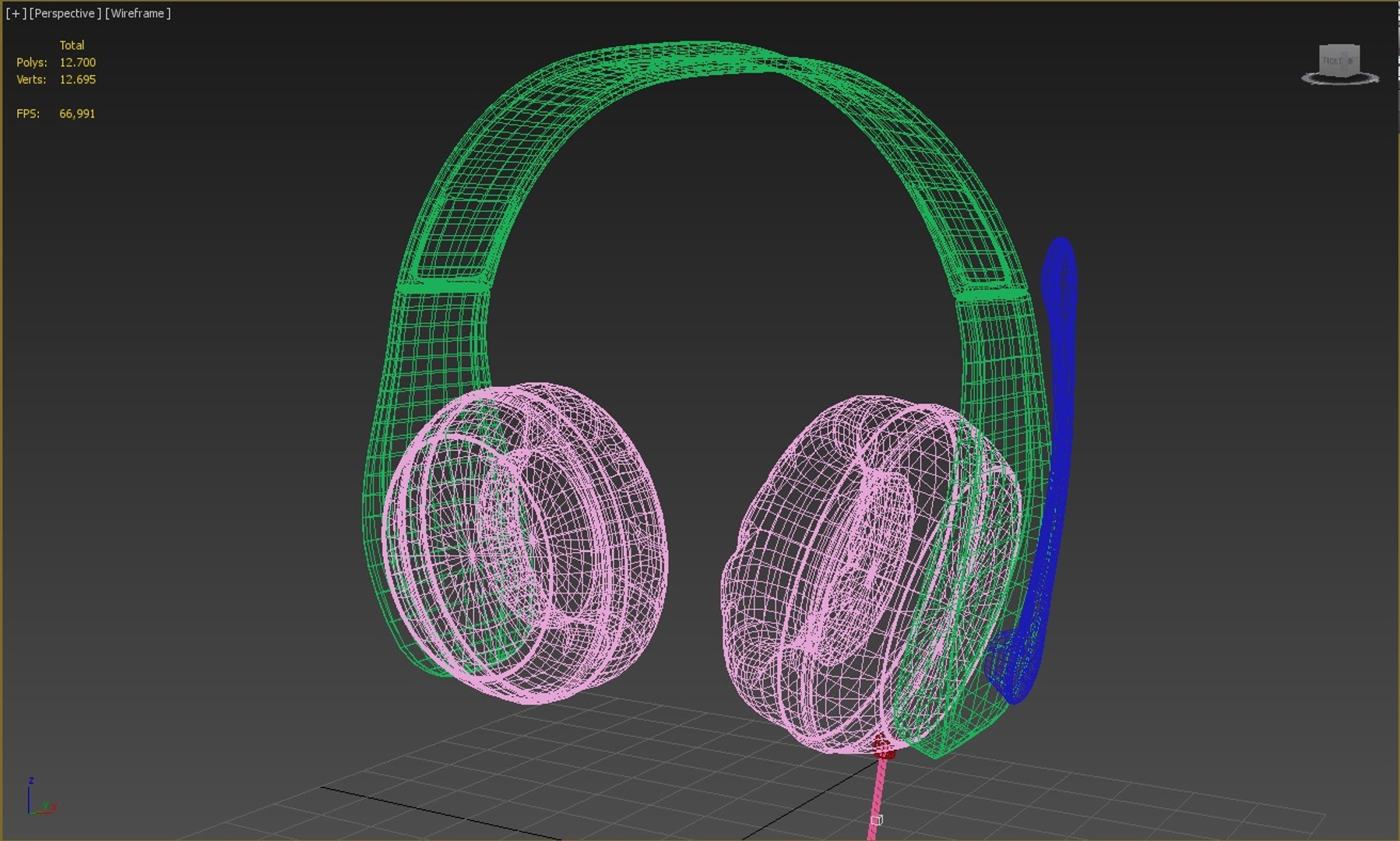 3D Headset Head Model - TurboSquid 1436666