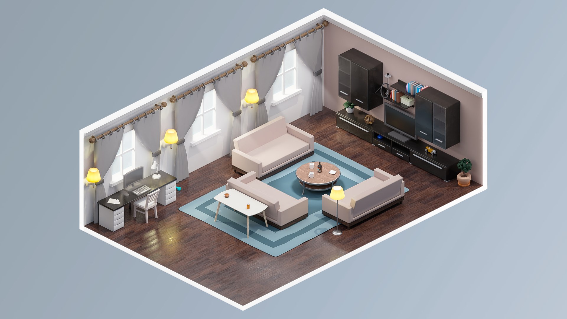 Room 29 3D Model - TurboSquid 2149076