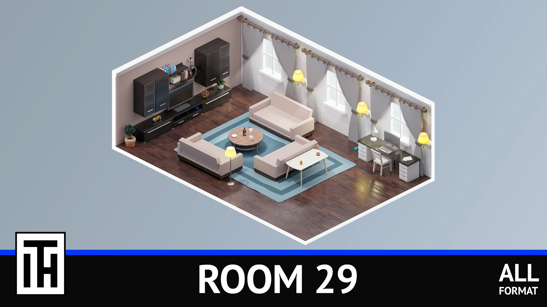Room 29 3D Model - TurboSquid 2149076