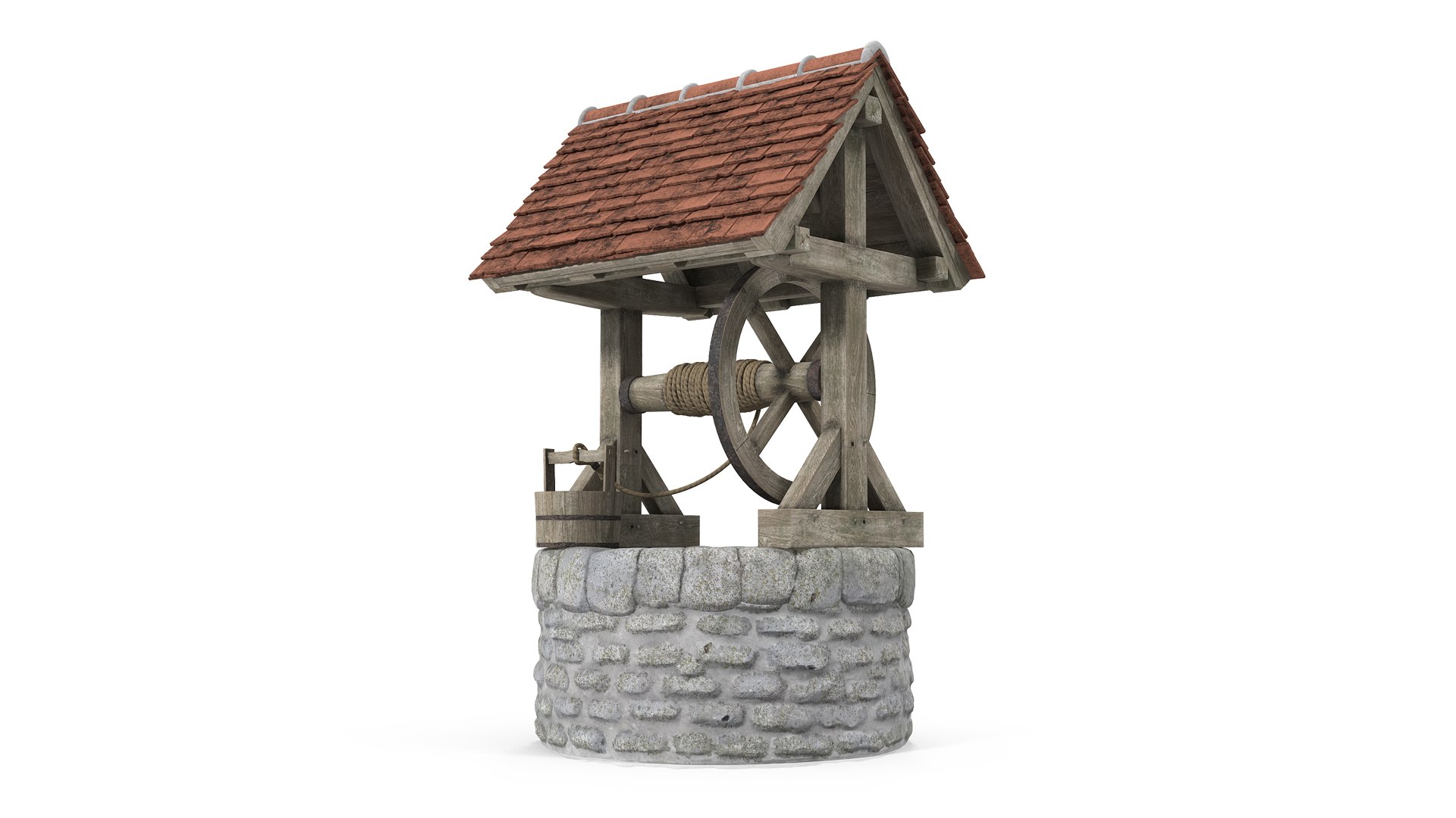 Historical Farm Equipment Collection 2 3D model preview