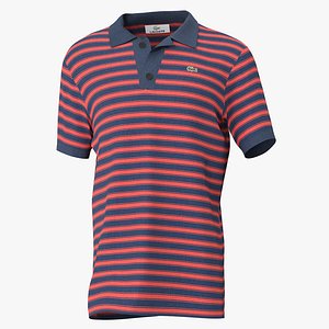 polo shirt lacoste 3D model