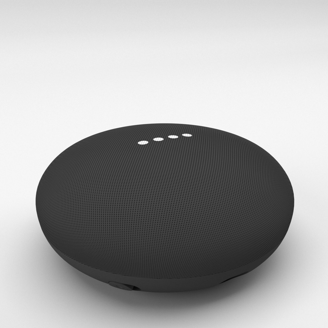 Google Home Mini 3D Model - TurboSquid 1339640