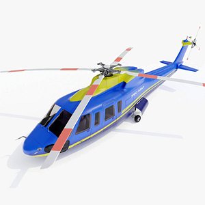 s76 helicopter 3d model