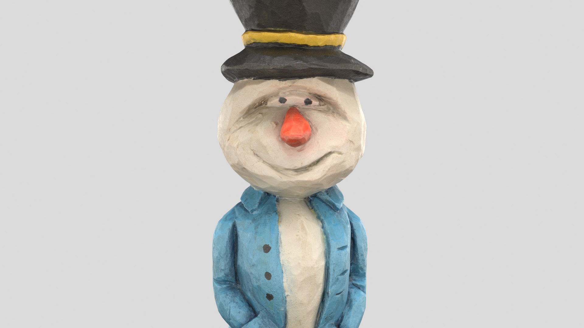 carved wooden snowman 3D model https://p.turbosquid.com/ts-thumb/RM/TIBAiE/fKFhNDj5/carvedsnowman_r7/png/1602696708/1920x1080/fit_q87/9f1d1cbc7cc3ecc19ccbb6294994742e9c4d1d28/carvedsnowman_r7.jpg