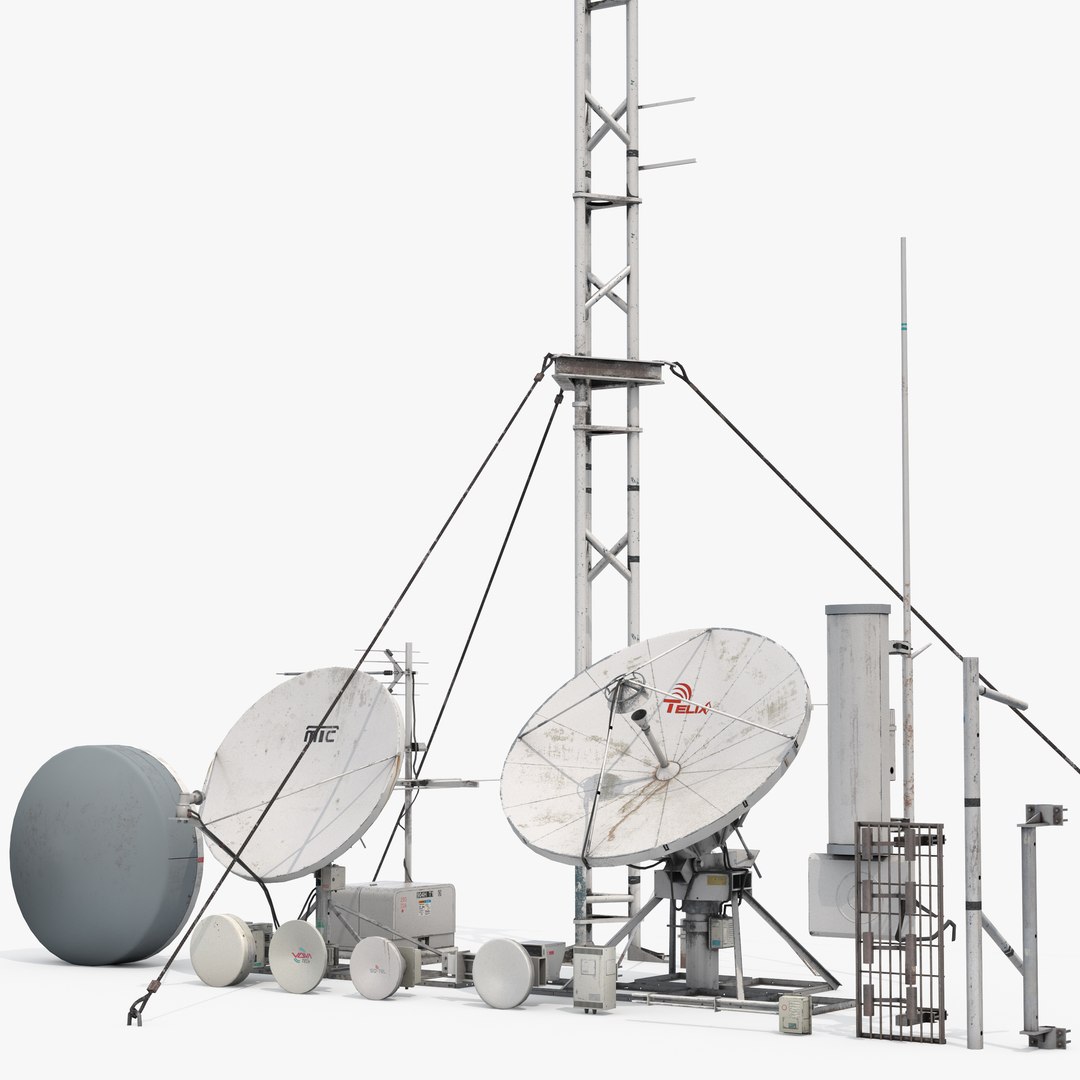 Antennas Modular Towers 3D Model - TurboSquid 1399300