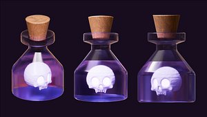 Halloween Potion 3D model