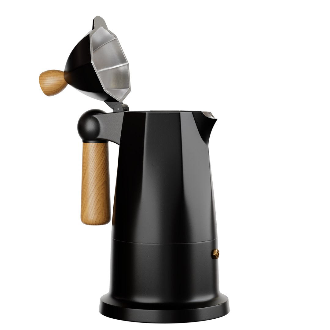 3D Obelsik Moka Pot - TurboSquid 2520913