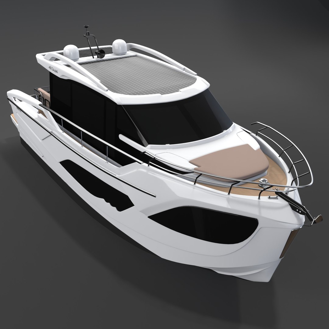 Absolute 48 Coupe Luxury Motor Yacht Model - TurboSquid 2126111