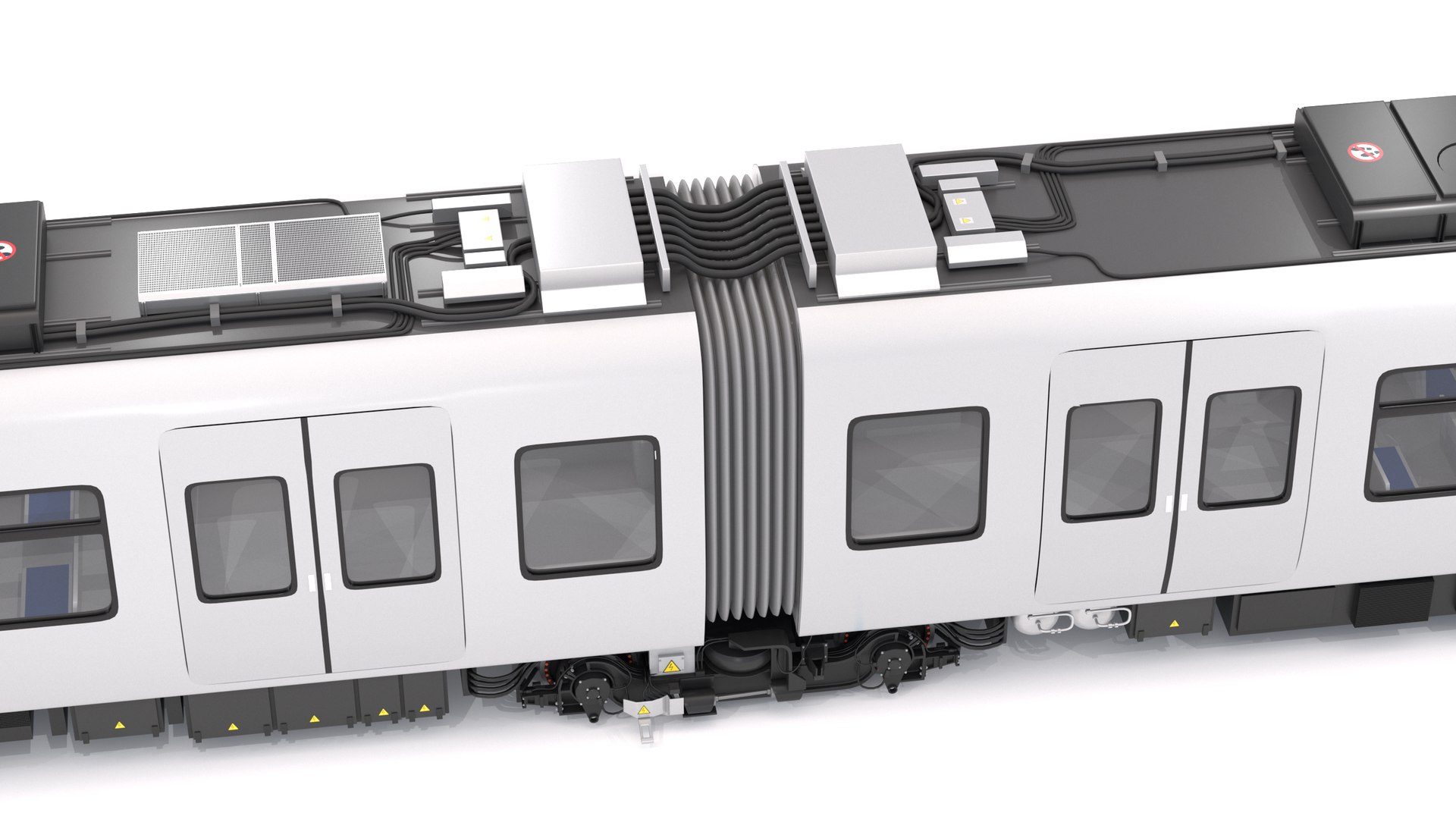 Hitachi Rail Driverless Metro Copenhagen 3D Model - TurboSquid 2322617