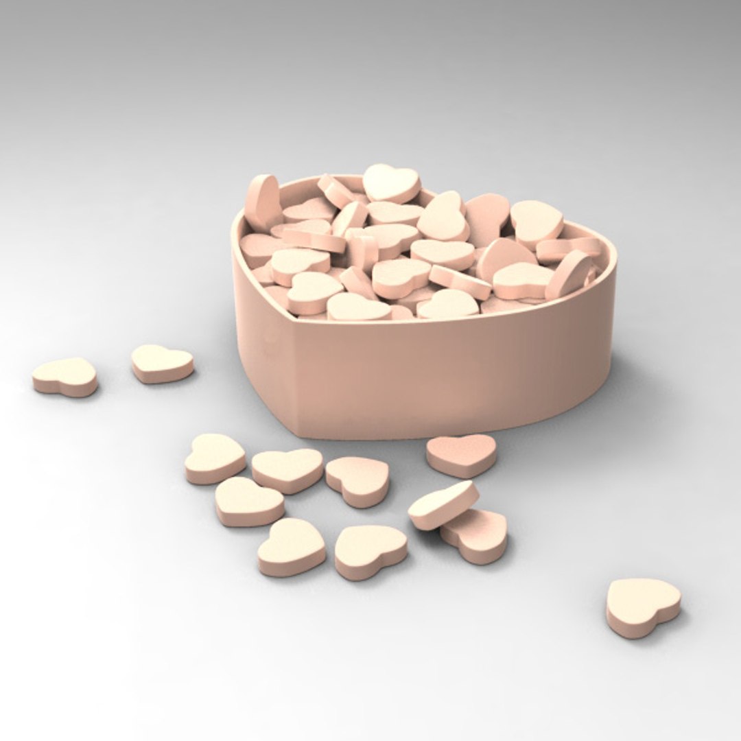 Candy Box 3d Model