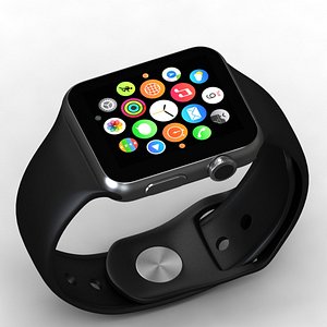 3d apple watch model