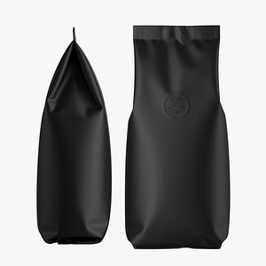 3D Coffee Bag Mockup 16
