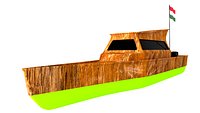 Hungary   Wooden Boat