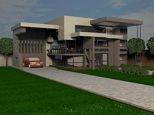 free home house 3d model