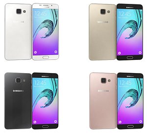 samsung galaxy a5 2016 3d model