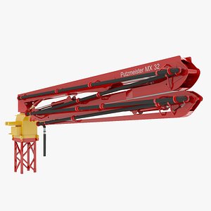 3ds max putzmeister mx 32 rigged