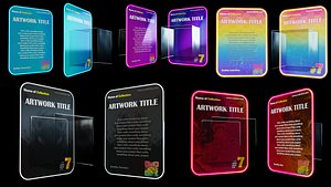 3D Collectible Boxes - The Complete Collection - NFT Templates