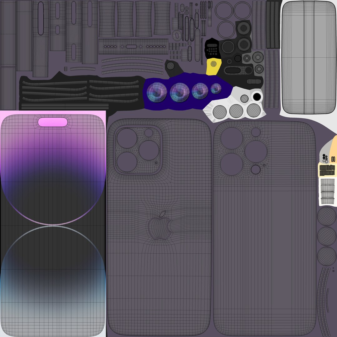 iPhone 14 Pro Max Deep Purple 3D model https://p.turbosquid.com/ts-thumb/RN/95zKMA/Hf/uv/png/1662839396/1920x1080/fit_q87/ddadf2b0551c3745e198c4f9200eb458e9b2b516/uv.jpg