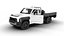 Kia Tasman Einzelkabinen-Fahrgestell 2026 HQ 3D-Modell