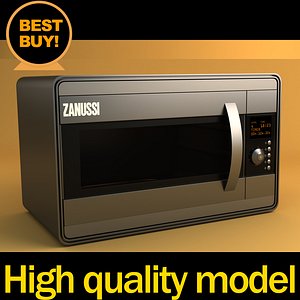 microwave oven 3d max
