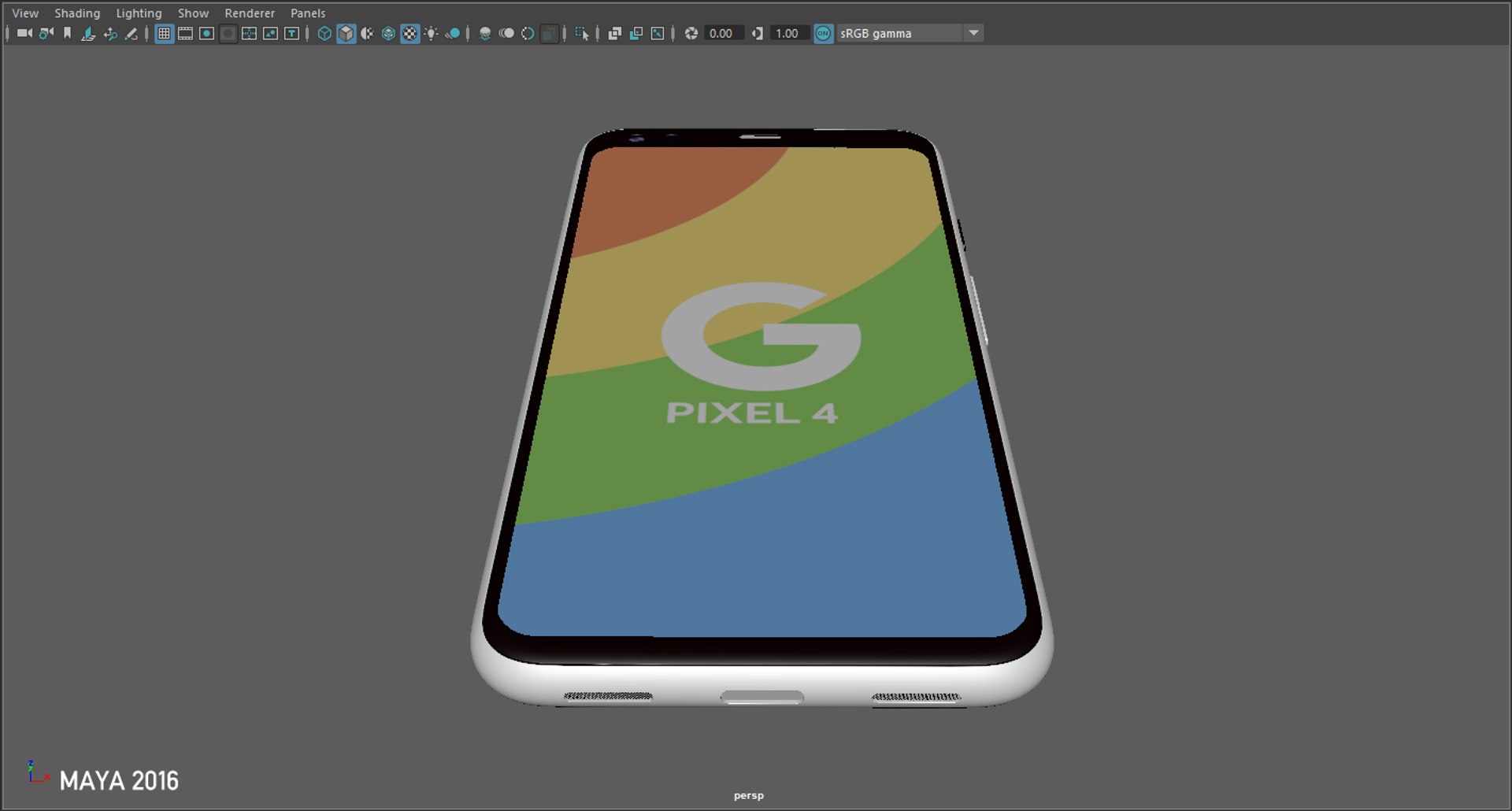 Google Pixel 4 4xl Model - TurboSquid 1434346