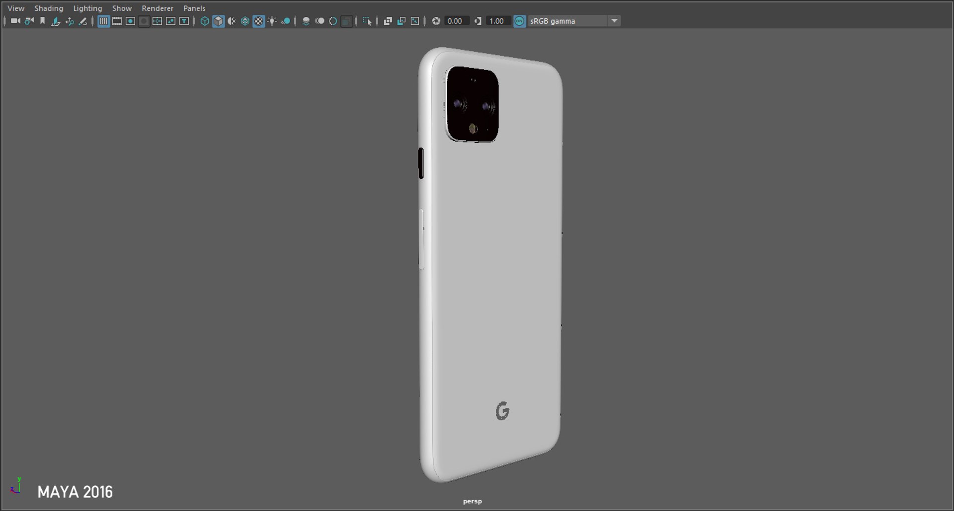 Google Pixel 4 4xl Model - TurboSquid 1434346