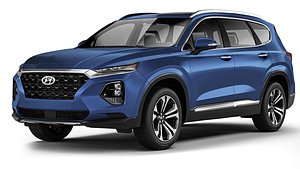 Hyundai Santa Fe 2019 3D