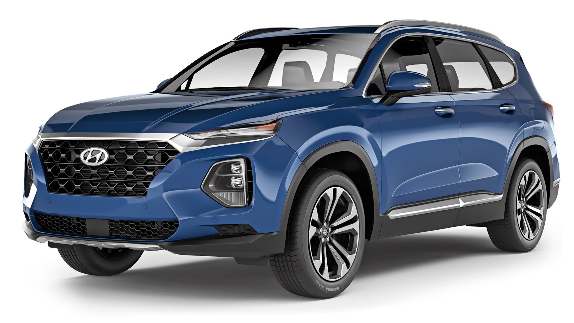 Hyundai Santa Fe 2019 3D - TurboSquid 2252497