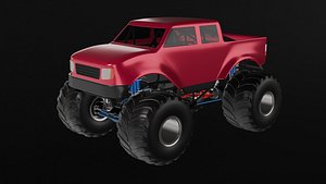 Monster truck Blender project