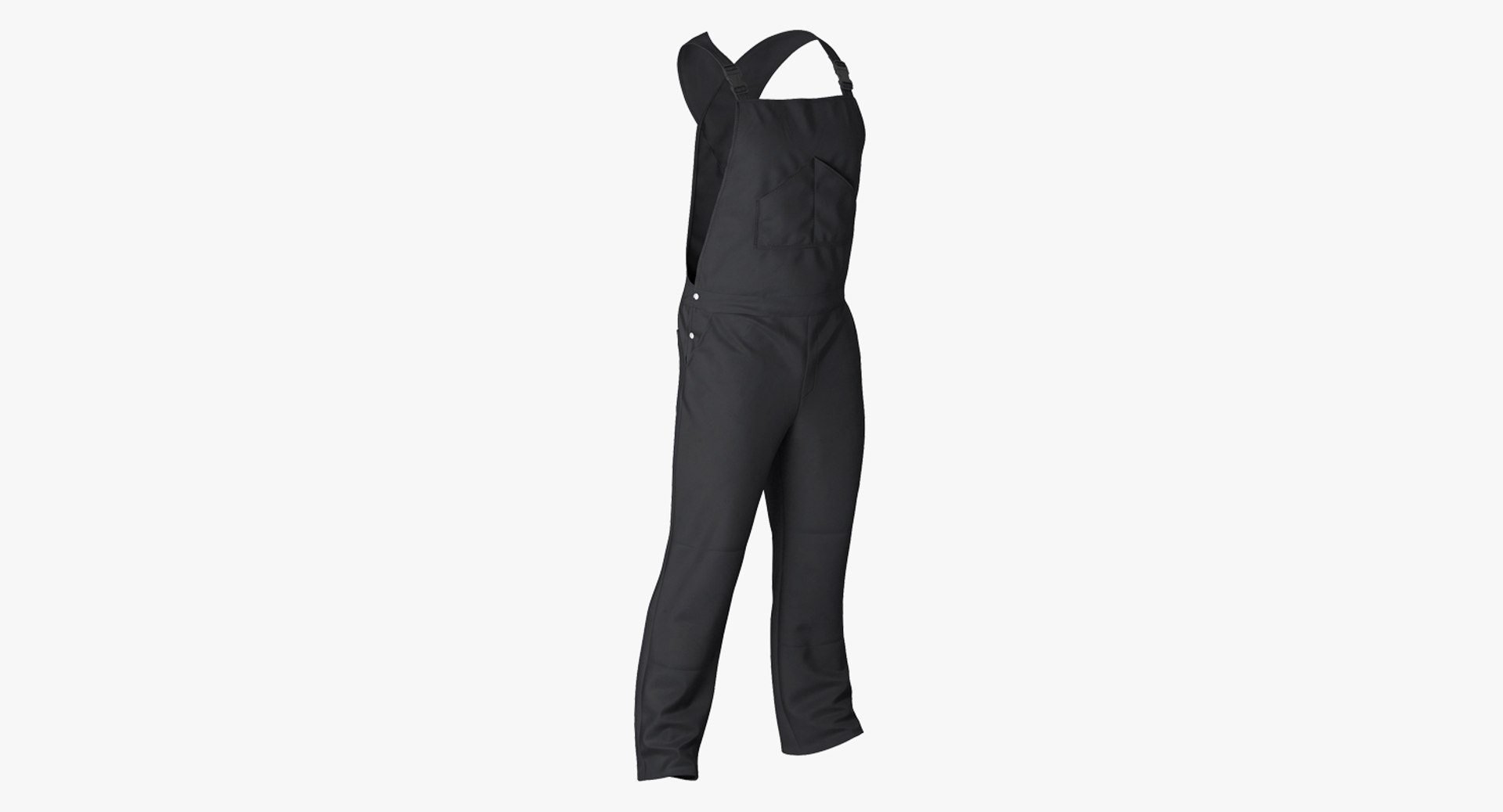 Overalls 3D model preview