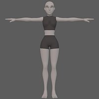 Base mesh woman 30