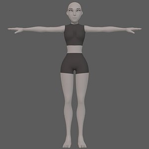 Base mesh woman 30