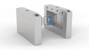 Turnstile Gate 3D model