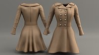 Peacoat Dress
