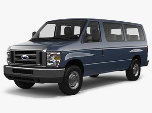 Ford E-Series E-350 Passenger Van with Interior
