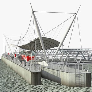 Millennium Wheel Pier Platform