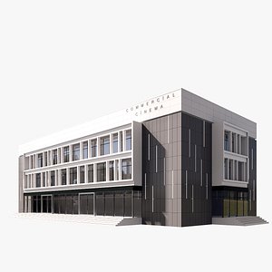 3D model realistic 3d building