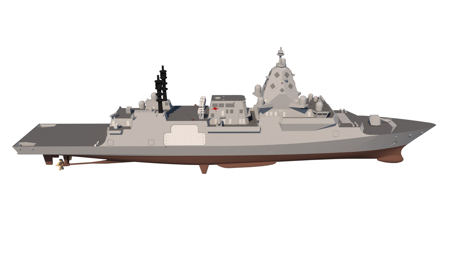 3D Type 26 Frigate Model - TurboSquid 1669432