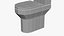 Toilet with toilet seat