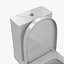 Toilet with toilet seat