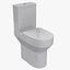 Toilet with toilet seat