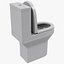 Toilet with toilet seat