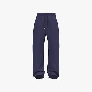 Male sweatpants 3D model