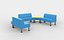 3D-модель диванов Restination Lounge