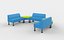 3D-модель диванов Restination Lounge
